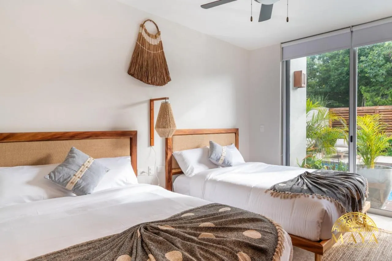 Vakantiehuis Nhoa 101C Lux 1Br Condo Pool Access In Aldea Zama Tulum Pueblo
