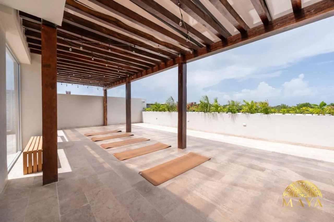 Vakantiehuis Nhoa 101C Lux 1Br Condo Pool Access In Aldea Zama Tulum Pueblo Mexico