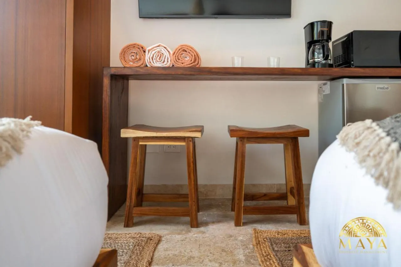 Vakantiehuis Nhoa 101C Lux 1Br Condo Pool Access In Aldea Zama Tulum Pueblo