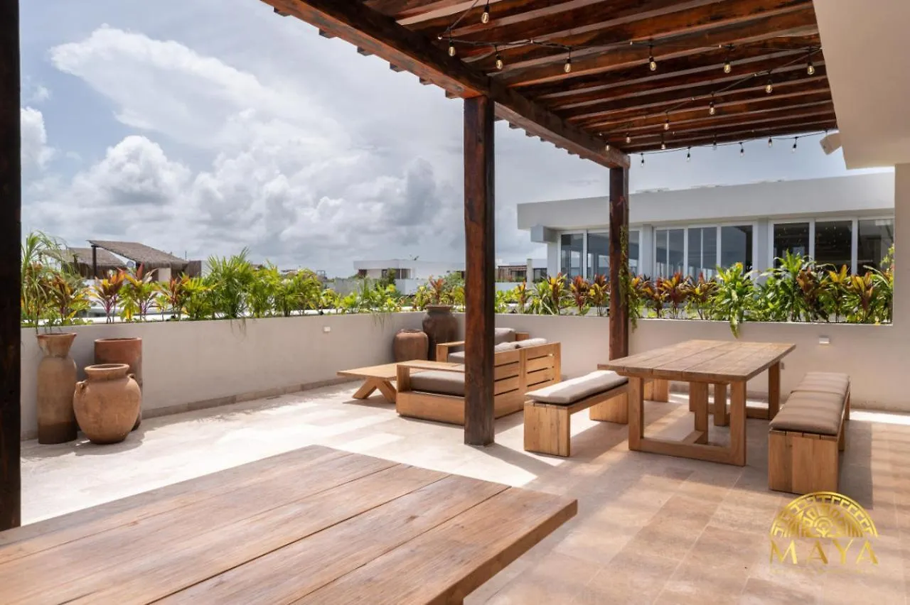 Vakantiehuis Nhoa 101C Lux 1Br Condo Pool Access In Aldea Zama Tulum Pueblo